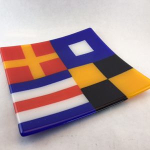Nautical Flag Platter